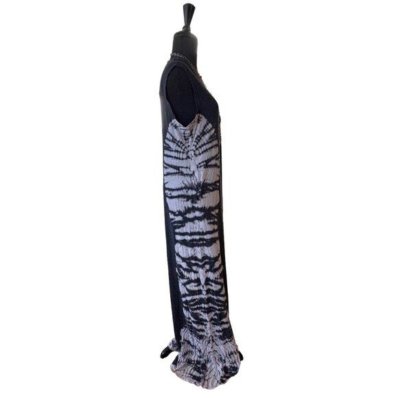 RAQUEL ALLEGRA Tie-Dye Sleeveless Maxi Dress Size L/XL - Picture 3 of 14